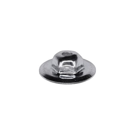Auveco Washer Lock Nut 10-24 x 3/4in O.D. 3/8in Hex, 100PK 2558