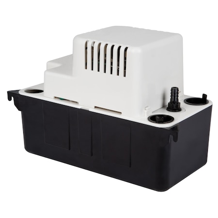 Little Giant Pump VCMA-15 Series 1/50 HP 65 gph Thermoplastic Automatic AC Condensate Removal Pump 554405