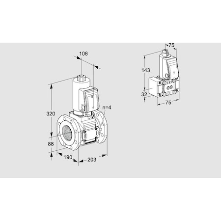 Honeywell Kromschroder VAS7T80A05NQSRE/B-/VP KS88206568