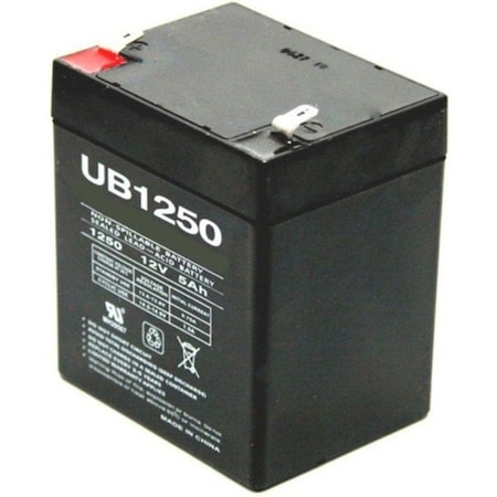 Premium Power Products 12V 5A SLA Battery UB1250-F2