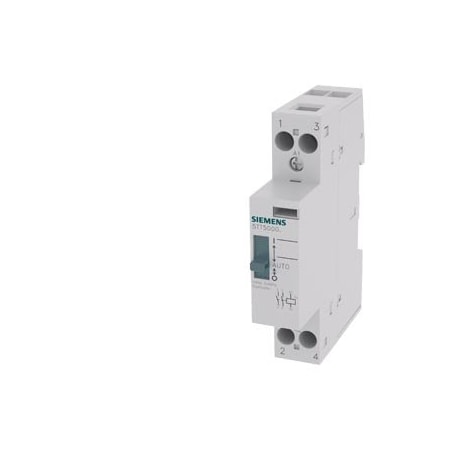 Siemens INSTA contactor 0/1-automatic with 2 NO contacts Contact for 230 V AC 400V 20A 5TT5800-8