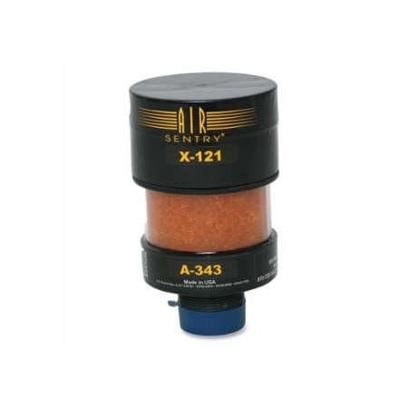 Air Sentry X-Series Replacement Cartridge, For Model 521, Silica Gel, 6PK 399-095A343