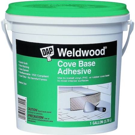 Dap Adhesive Cove Base Intr Gallon 25054