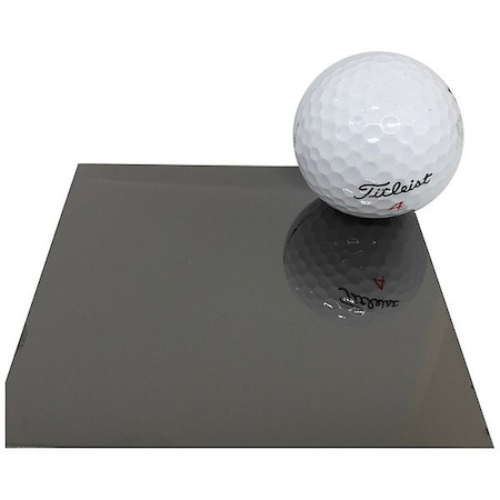 Zoro Select SS Sheet, Rectangle, 48 in Overall W T22 Onyx Black Mirror20Gx48x120