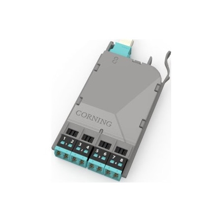 Corning EDGE8 MTP to LC Duplex Module, 8F, 50 Um Multimode (OM4) ECM8-UM08-05-E6Q-ULL