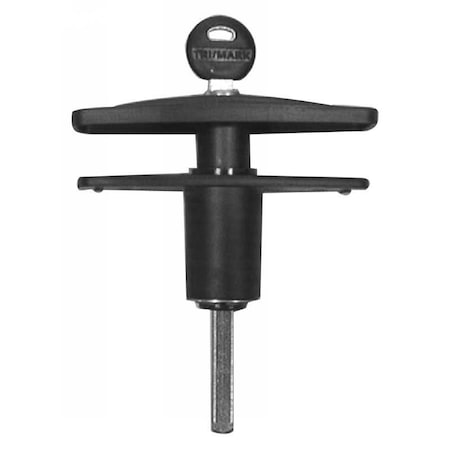 Trimark Compartment latch, rotating catch, non key-locking; designed for single lid or gull wing cross 13946-01