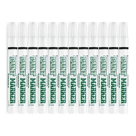 Hyw Products Oil-based Xylene-Free Black Permanent Paint Markers 12-Pack, 12PK 91000002-XF
