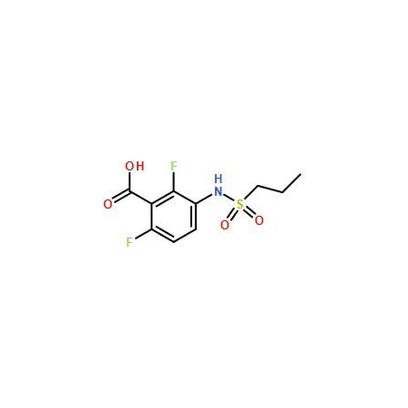 Ak Scientific 2, 6-Difluoro-3-(propylsulfonamido)benzoic acid (1g), CAS 1103234-56-5 Z5441-1g