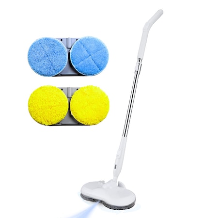 Ewbank Electra Electric Dual Rotating Cordless Spin Mop, Dual Rotation, Spray, 250 RPM, 6 oz, Lightweight FP40