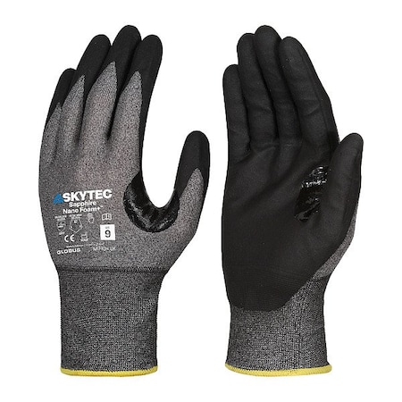 Globus Knit Gloves, Black, Unisex, PR Skytec Nano Foam+ 10(XL)