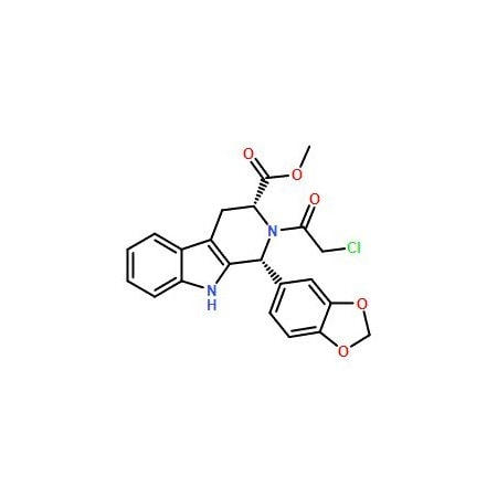 Ak Scientific (1R, 3R)-1-Benzo[1, 3]dioxol-5-yl-2-(2-chloroethanoyl)2, 3, 4, 9-tetrahydro-1H-b-carboline-3-carboxylic Z2024-25g