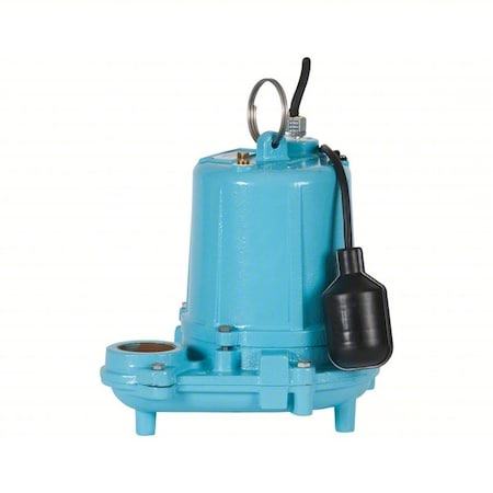 Little Giant Pump EffluentPump, 20ft, 10.4A, 1/3hp, 115VAC WS30AM