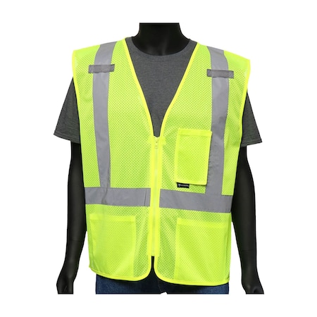 Pip ANSI Type R Class 2 Three Pocket Mesh Vest 47209/3XL