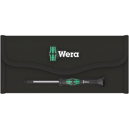 Wera 9454 Pouch for up to 12-piece sets Kraftform Micro screwdrivers, empty, 235 x 115 mm 5671385001