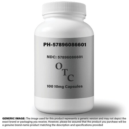 Geri-Care Lactobacillus (Acidophilus Probiotic) 10mg Capsules, Clear Oblong, 100PK 57896086601