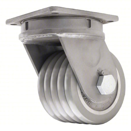 Hamilton Plate Caster, Swivel, Polyurethane, 11"H S-ZFMD-85SWC95