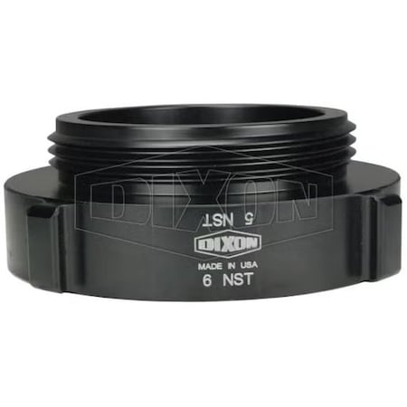 Dixon Style N37 Rocker Lug Hydrant Adapter, 2-1/2 x 1-1/2 in, FNPSH x MNPSH, Aluminum, Hardcoat Anodized N37-25S15S