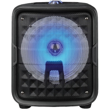 Supersonic IQ Sound IQ-6608DJBT Portable Bluetooth Speaker System - 15 W RMS - Black IQ6608DJBTBLK
