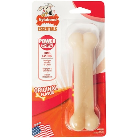 Nylabone Original Flavor Power Chew Durable Medium Dog Toy NW103WX