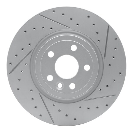Dynamic Friction Co DFC Geoperformance Rotor - Drilled and Slotted 830-20038R
