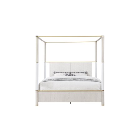 Global Furniture Usa Contemporary Malmo Oak King Bed MALMO-OAK-KB