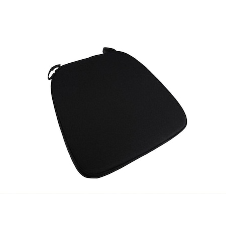 Chivari Black 2.0" Thick Chiavari Chair Cushion CUSHSTRAPBLK-T