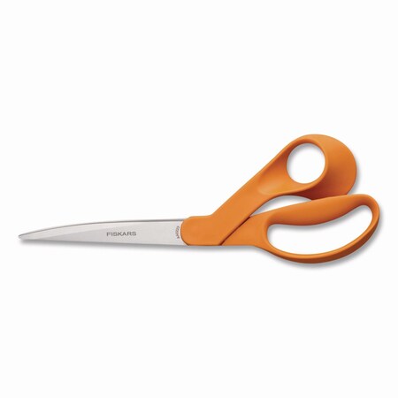 Fiskars Dressmaker Shears, 11.13 Long, 9 Cut Length, Orange Handle 1069757