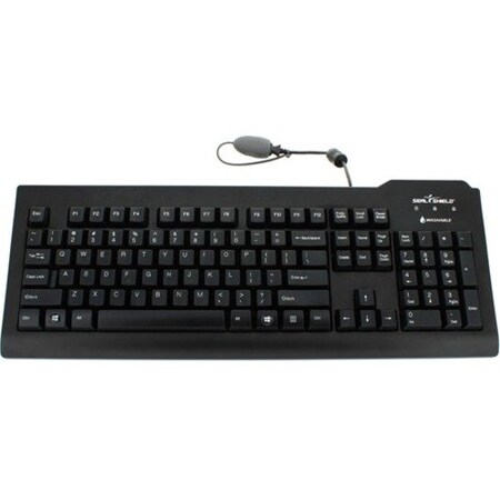 Sealshield SILVER SEAL MEDICAL GRADE KEYBOARD - DISHWASHER SAFE & ANTIMICROBIAL - QWERTY IS SSKSV208UK