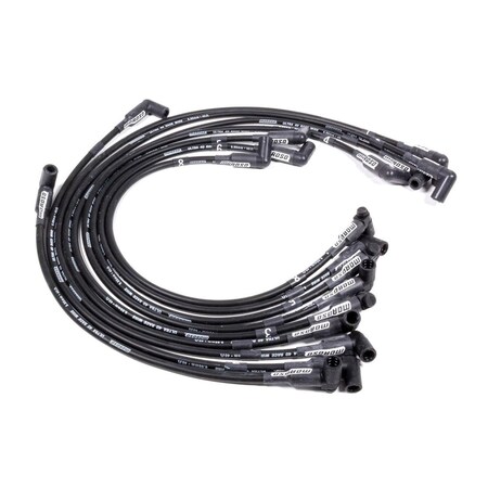 Moroso 73722 Ultra 40 Plug Wire Set for Small Block Chevy Sprint Car, Black MOR73722