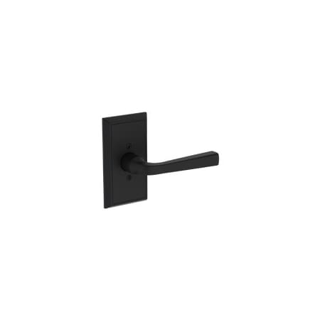 Baldwin Residential Door Levers Half Dummy Right Hand Satin Black HDKINHFR190