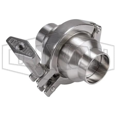 Dixon 2.5 in SPRING CHECK VALVE, FKM, WELD HSCV250BB