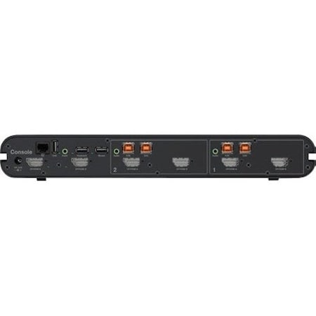 Belkin 2 PT 2 HD DP/HDMI UNVL SKVM W/CAC PP4.0 F1DN202KVM-UN-4