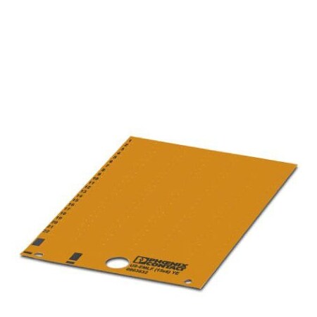 Phoenix Contact US-EMLF 15X6 YE Label Card yellow 0803832