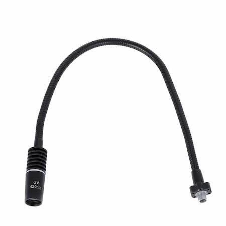 Amscope Ultraviolet 420nm Gooseneck Attachment for LED-6W and LED-312W Illuminators FB-6W-420