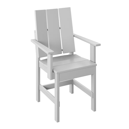 Polybird MODERN DINING CHAIR.     WHITE POLYBIRD P9-R
