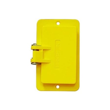 Ericson Electrical Box Cover, 1 Gang, GFCI, Duplex Cover 6135-Y