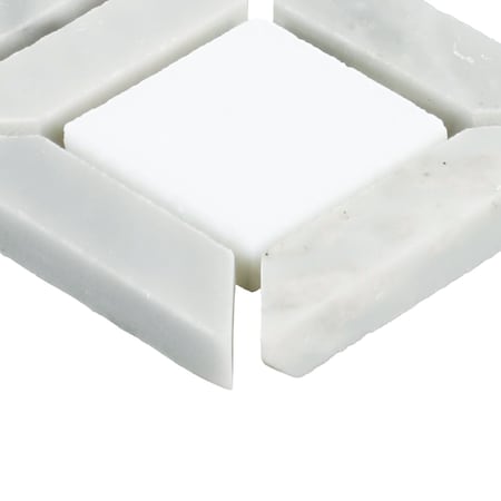 Daltile Gamma 2'' Natural Stone Basketweave Wall and Floor Mosaic Tile, 10PK DA712BSKTWVMSPL