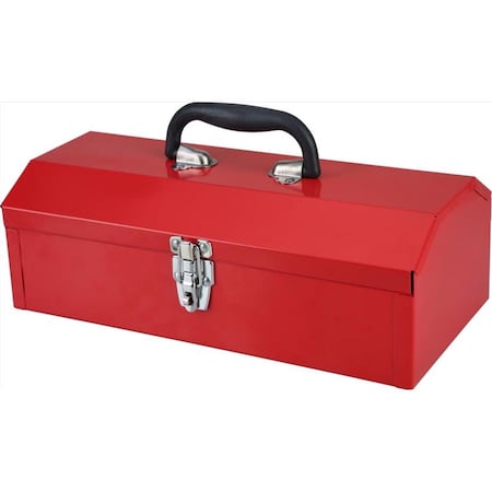 Protectionpro 15 in. Steel Toolbox, Red PR2744959