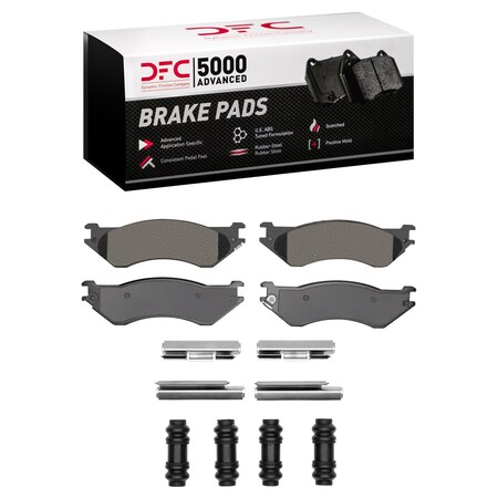Dfc 5000 Advanced Disc Brake Pad Set,  1551-0702-01
