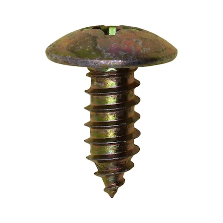 Auveco Phillips Truss Head License Plate Screw M6-1.81 x 15mm, 50PK 17098
