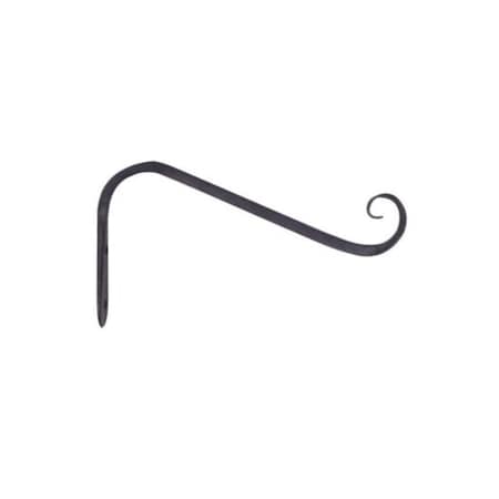 Panacea Products 5 in. Angled Hanging Plant Hook, Black 259360