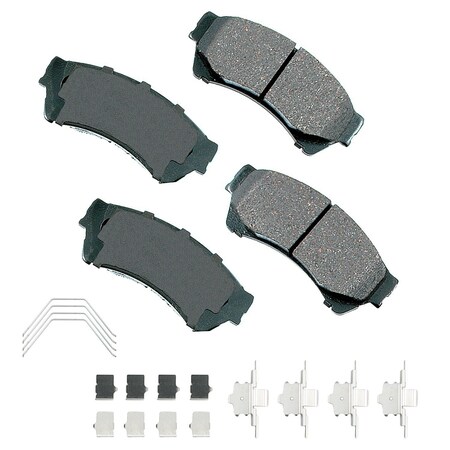 Akebono Street Perf Pad, ASP1164A ASP1164A