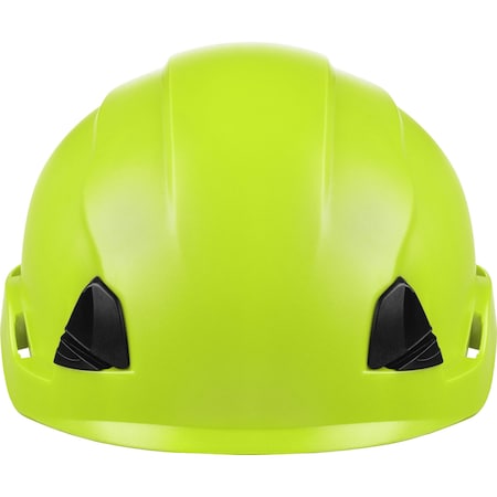 Ironwear Raptor Type II Class E Non-Vented Safety Helmet Lime Green 3975-LG