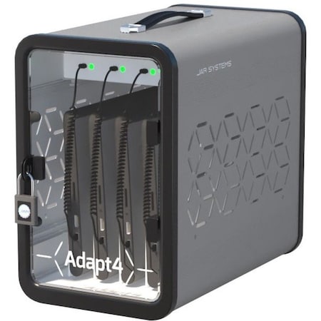 Jar Systems 4 Bay Usb-C Charging Station Devices Up To 14 Inches ADAPT4-USBC