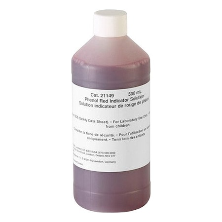 Hach Phenol Red Indicator Solution, 113 g 21149