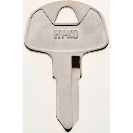 Hy-Ko Key Blank, Brass, Nickel, For Honda Vehicle Locks 11010HD57