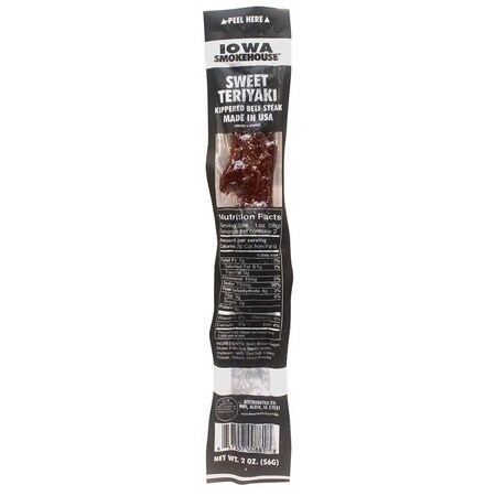 Iowa Smokehouse STICK BEEF KPRD SWT TERYKI 2OZ IS-2KBT