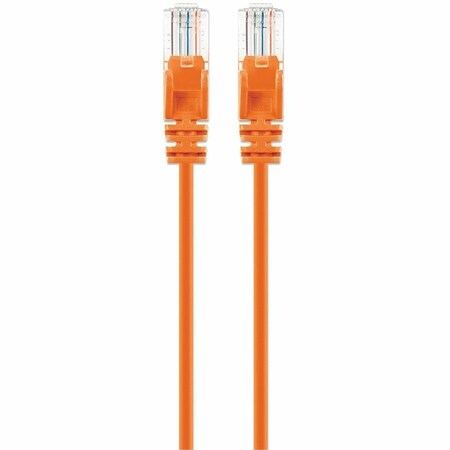 Intellinet Network Solutions CAT6 U/UTP SLIM NETWORK PATCH CABLE, 10 FT., ORANGE 743594