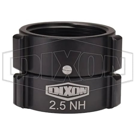 Dixon Style N53 Rocker Lug Adapter, 2-1/2 in, Rigid Female NST NH x Female NST NH Swivel N53-25F25F