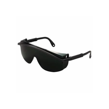 Uvex Astrospec 3000 Eyewear, IR 5.0 Lens, Polycarbonate, Ultra-dura, Black Frame 763-S1112